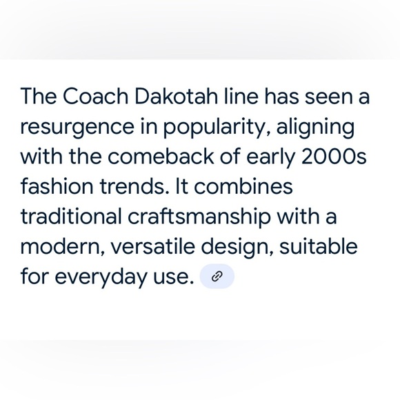 Coach Dakotah 34397 Cream Leather Shoulder Bag - Picture 11 of 16